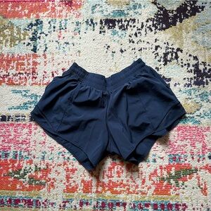Navy Hotty Hot Lulu Lemon Shorts